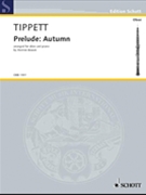 Prelude: Autumn (1991) by Tippett Michael for