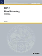Ritual Returning Piano Quartet No1 Score And Parts by for