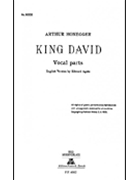 King David by Honegger Arthur for SATB (English Ed)