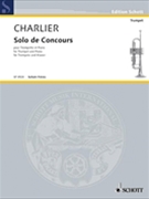 Solo De Concours by Theo Charlier for Trumpet and Piano