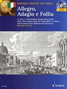 Allegro Adagio E Follia by Various - De Caro Roberto - for Violin (W/cd)