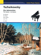 Seasons by Tchaikovsky Pyotr Ilyich for Piano