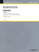 Melody Opus 3 #1 by Rubenstein Anton - Birtel Wolfgang - for Woodwind Quintet