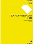 Lied For Flute And Piano by Toshio Hosokawa for
