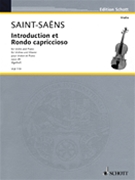 Introduction Et Rondo Capriccioso Opus 28 by Saint-Saens Camille - Egelhof Maria - for Violin and Piano