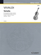 Sonata E Minor by Vivaldi Antonio Lucio - Kolneder Walter - for Cello and Piano