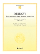 Pour Invoquer Pan Dieu Du Vent D'ete by Debussy Claude - Brison Roger - for Flute and Piano
