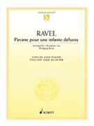 Pavane Pour Une Infante Defunte by Ravel Maurice - Birtel Wolfgang - for Violin and Piano