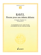 Pavane Pour Une Infante Defunte by Ravel Maurice - Birtel Wolfgang - for Alto Saxophone and Piano