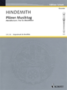Ploner Musiktag by Hindemith Paul for Recorder T
