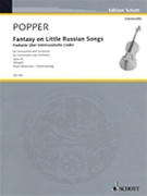 Fantasy On Litttle Russian Songs by Popper David - Kliegel Maria - for Cello and Piano