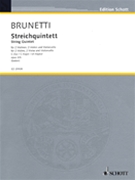 String Quintet Op. 3 No. 6 in C Major by Brunetti Gaetano for
