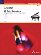 Op 337 40 Daily Exercises by Czerny Carl - Mahlert - for Piano