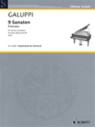 Nine Sonatas by Galuppi Baldassare - Ruf Hugo - for Piano