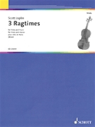 3 Ragtimes by Joplin Scott - Birtel Wolfgang - for Viola and Piano