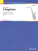 3 Ragtimes by Joplin Scott - Birtel Wolfgang - for Alto Saxophone and Piano