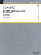 Easy Concert Pieces Volume 2 by Various - Schmitz Gunther - for Flute and Piano