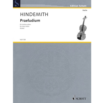 Praeludium by Hindemith Paul - Kube Michael - for Violin and Piano