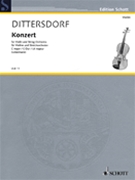 Konzert by Dittersdorf Karl Ditters von - Lebermann Walter - for Violin and Piano