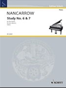 Study No. 6 & 7 by Nancarrow Conlon for
