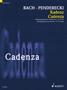 Cadenza - Brandenburg Concerto #3 G Maj by Bach Johann Sebastian - Penderecki Krzyszto - for Viola Solo