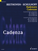 Cadenzas by Beethoven Ludwig van - Schulhoff - for Piano