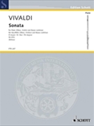 Sonata by Vivaldi Antonio Lucio - Delius Nikolaus - for Flute and Piano
