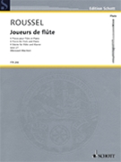 Jouers De Flute Opus 27 by Roussel Albert - Weinzierl Elisabeth - for Flute and Piano