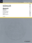 Bonsoir Opus 29 by Kohler Ernesto - Weinzierl Elisabeth - for Flute and Piano