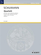Piano Quartet in C minor by Schumann Robert for Score and Parts