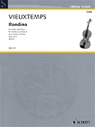 Rondino Op32/2 by Vieuxtemps Henri - Bieler Ida - for Violin and Piano