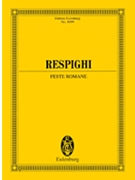 Feste Romane by Respighi Ottorino for Study Score
