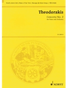 Concerto No. 2 by Theodorakis Mikis for Study Score
