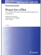 Prayer For A Pilot by Hindemith Paul for SATB a cappella