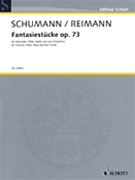 Fantasiestucke Opus 73 for Clarinet Flute Harp & Two Violas by Schumann Robert - Reimann Aribert - for Quintet