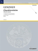 Character Pieces by Genzmer Harald for Score