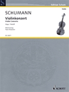 Concerto for Violin and Orchestra in D minor WoO 1 by Schumann Robert for Score and Parts