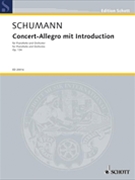 Concert-Allegro with Introduction Op. 134 by Schumann Robert for Full Score