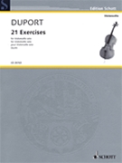 21 Exercises by Duport Jean-Louis - Such Percy - for Cello Method