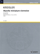 Marche Miniature Viennoise by Kreisler Fritz - Jung Fredo - for Score and Parts