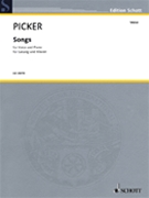 Songs by Picker Tobias for Vocal and Piano