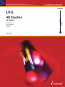 48 Studies For Clarinet by Uhl Alfred - Wehle Reiner - for Clarinet Method