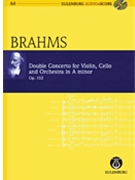 Brahms - Double Concerto for Violin Cello and Orchestra in A-minor Op. 102 by Brahms Johannes for Study Score