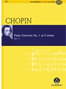 Chopin - Piano Concerto No. 1 in E-minor Op. 11 by Chopin Frederic for Study Score