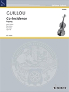 Co-incidence Op. 63 by Guillou Jean for