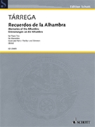 Recuerdos De La Alhambra by Tarrega Francisco - Birtel Wolfgang - for Piano Trio