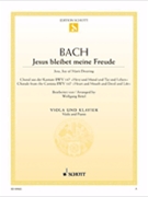 Jesu Joy Of Man's Desiring by Bach Johann Sebastian - Birtel Wolfgang - for Viola and Piano