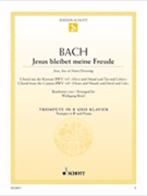 Jesu Joy Of Man's Desiring by Bach Johann Sebastian - Birtel Wolfgang - for Trumpet and Piano