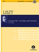 Concerto No. 1 for Piano and Orchestra in E-flat Major by Liszt Franz for Study Score
