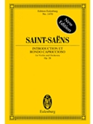 Introduction et Rondo Capriccioso Op. 28 by Saint-Saens Camille for Study Score